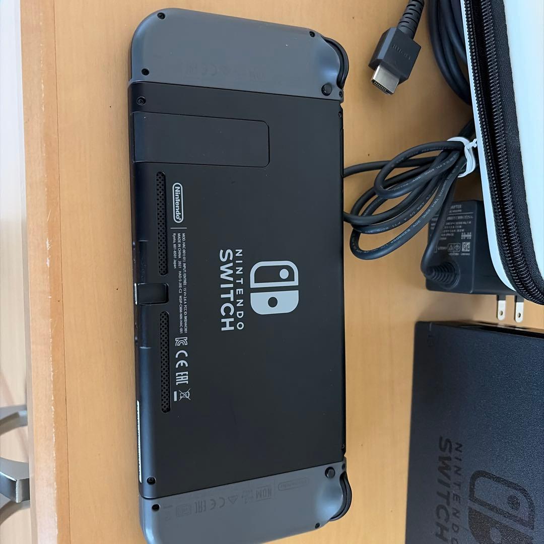 Nintendo Switch 後期モデルグレー 本体と付属品