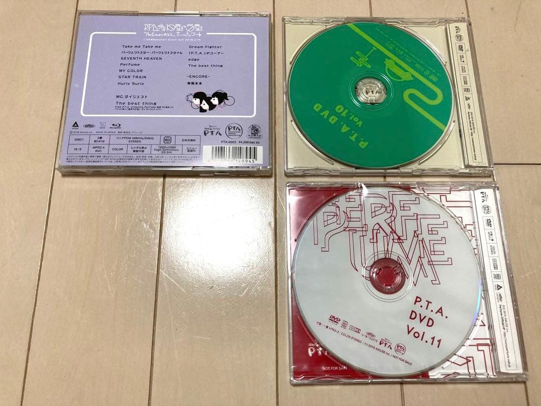 Perfume ファンクラブ限定　Blu-ray & DVD