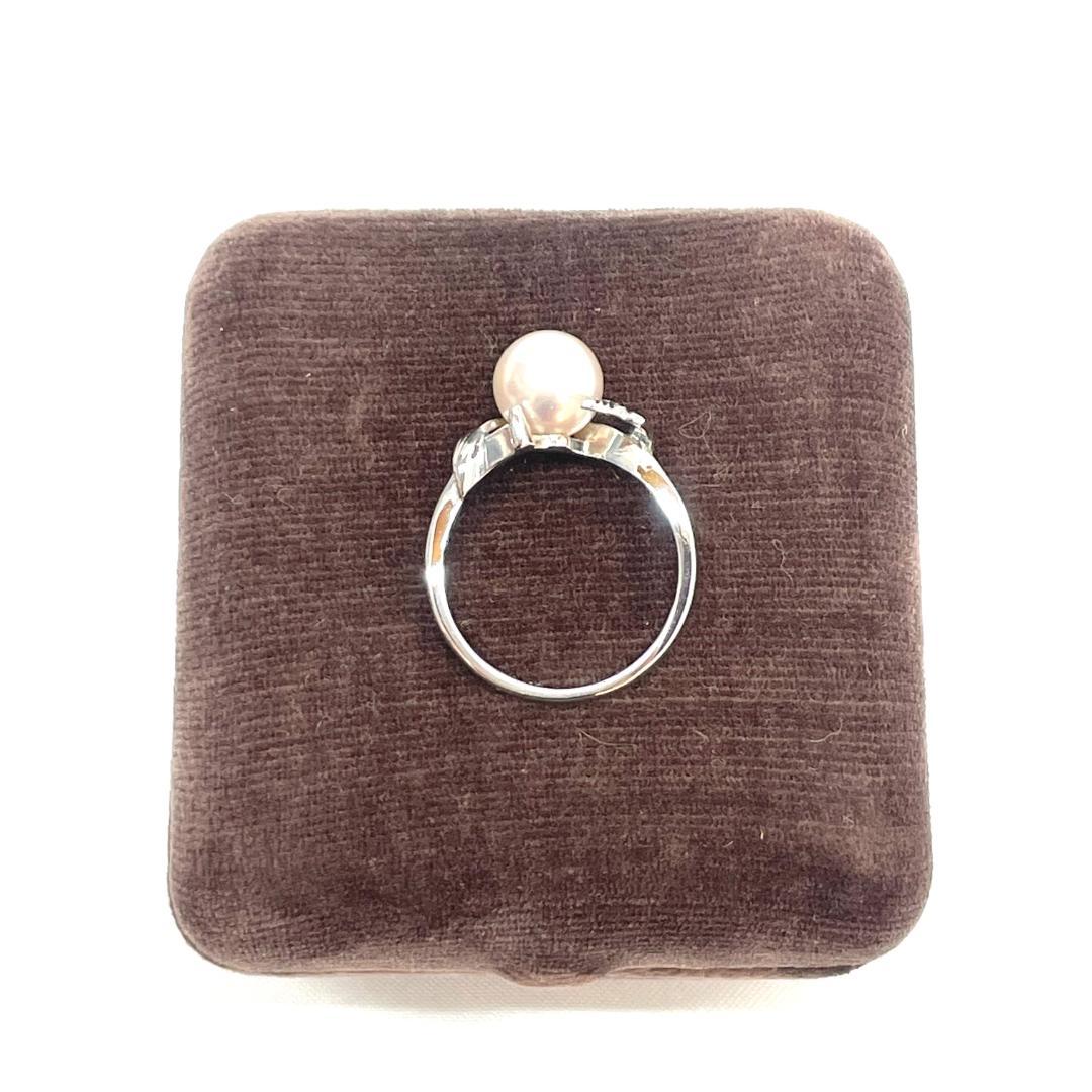 Y512-346　MIKIMOTO ミキモト アコヤ真珠 リング