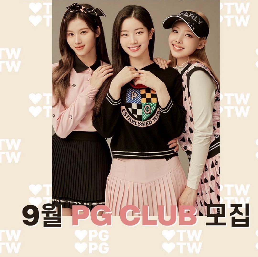 TWICEサナ着用！PEARLY GATES 韓国ライン トレーナーゴルフウェア