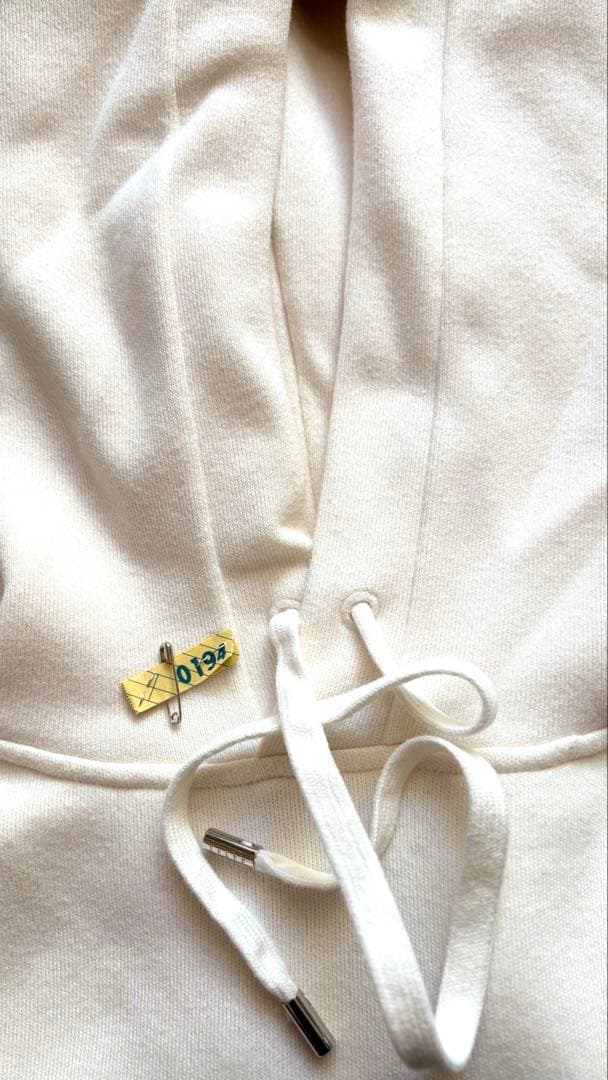 【美品】CaBAN 白パーカー