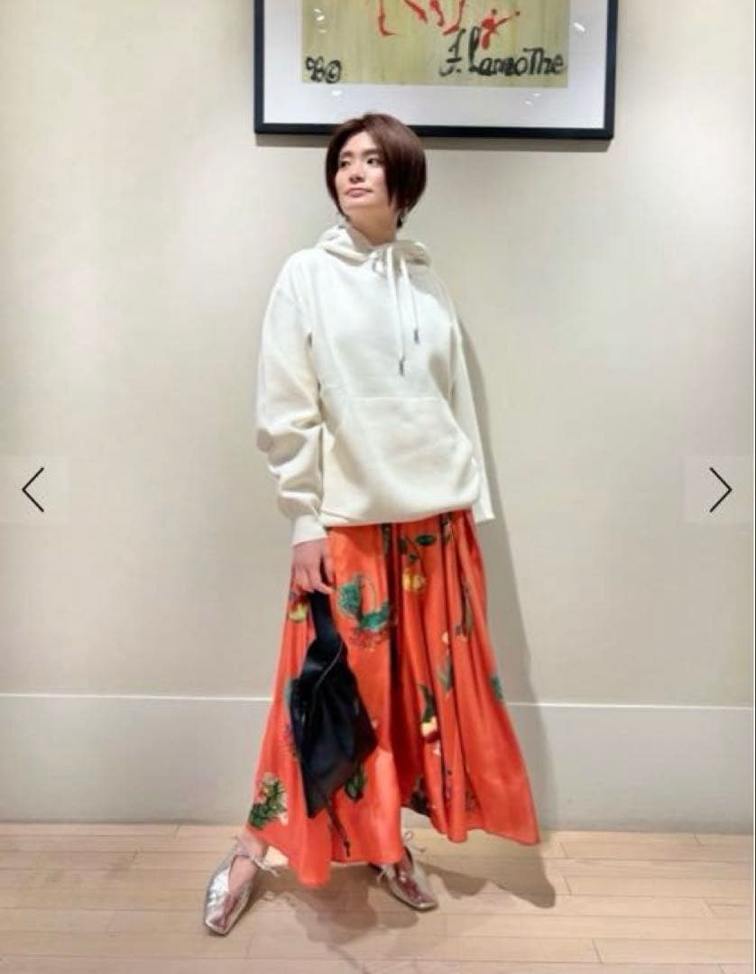 【美品】CaBAN 白パーカー