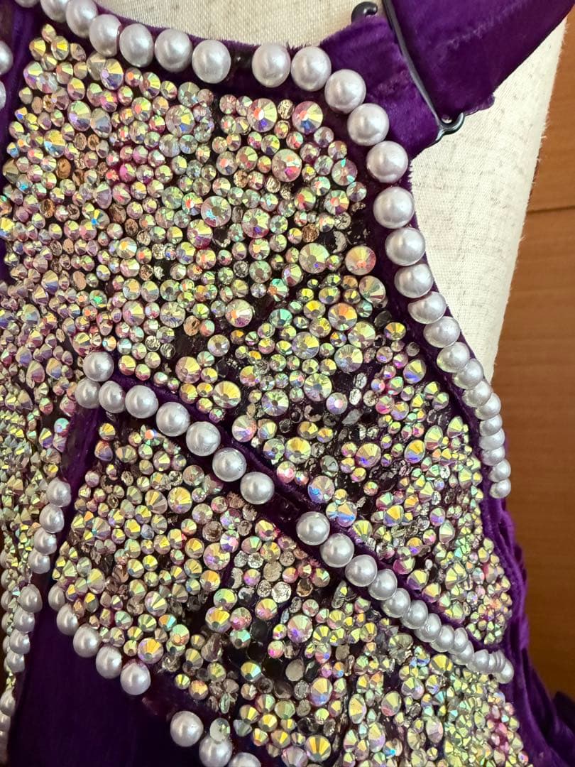 社交ダンス　ラテンドレス　ジャンク品