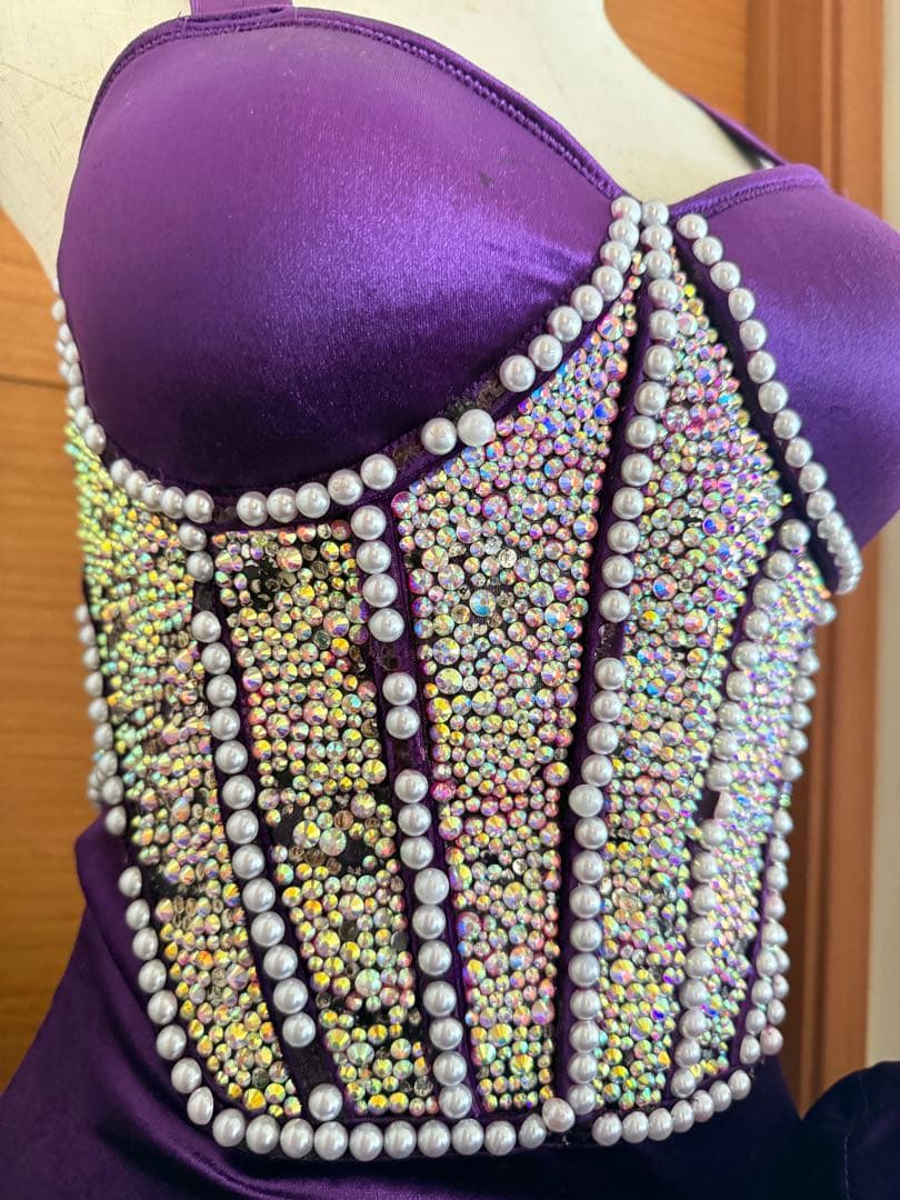 社交ダンス　ラテンドレス　ジャンク品