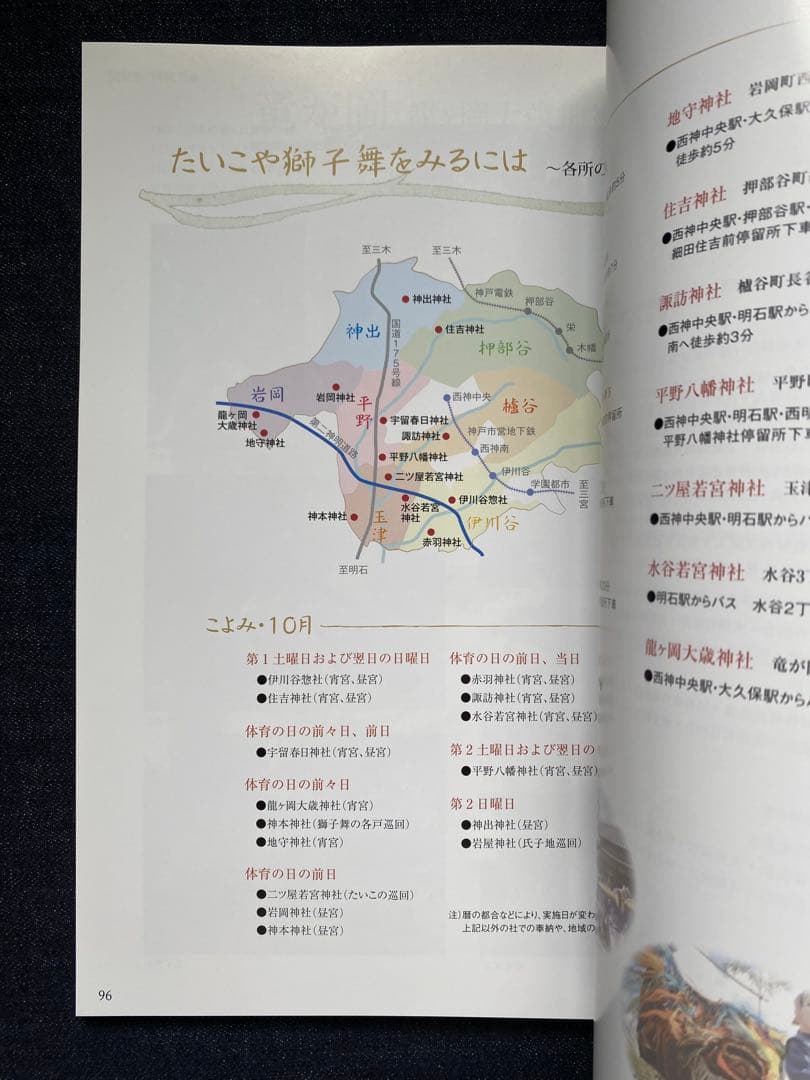 西区のたいこと獅子舞