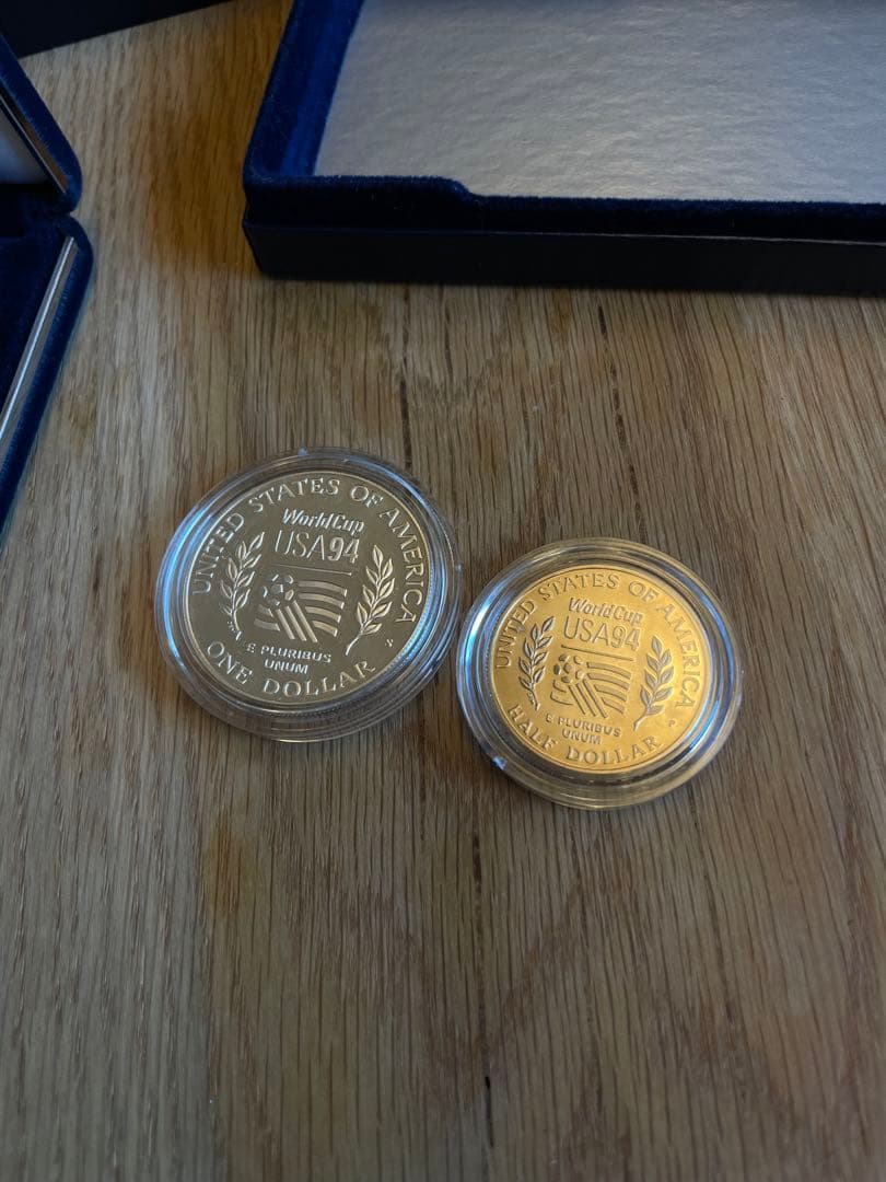94年　アメリカワールドカップ銀貨セット
