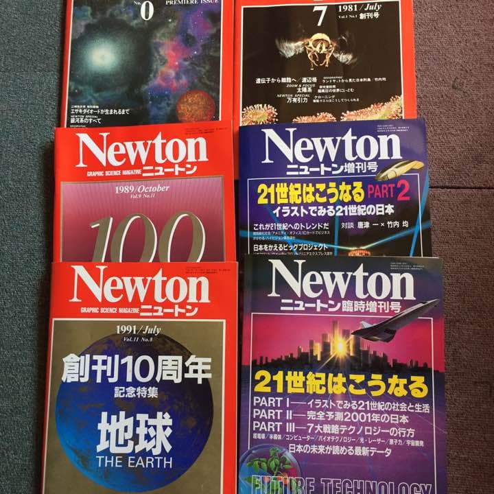 ニュートン 創刊号から全111冊カバー付き 1981年〜1994年