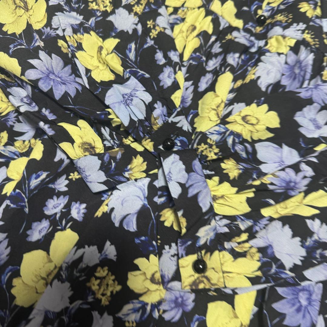 美品 GRACE CONTINENTAL フラワープリントカフタンワンピース