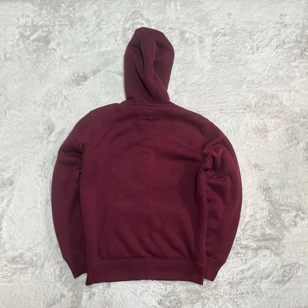 希少OLD GAP ギャップ ジップパーカー 裏ボア 裏起毛 ワインレッド