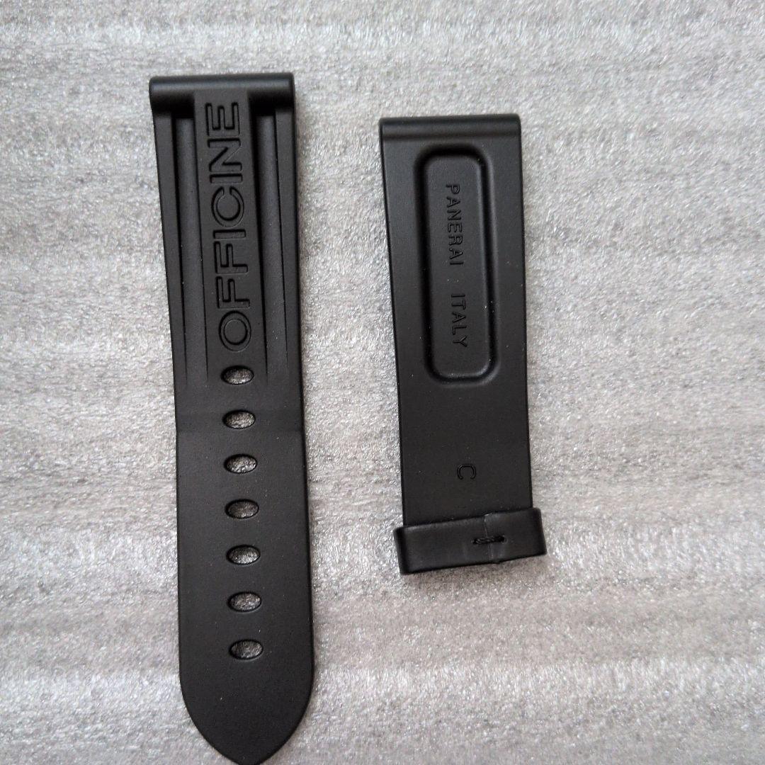 PANERAI ラバーベルト ブラック