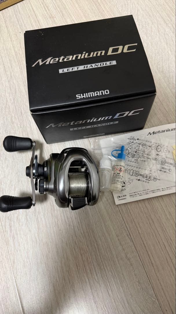 シマノ　メタニウムDC ベイト　左ハンドル