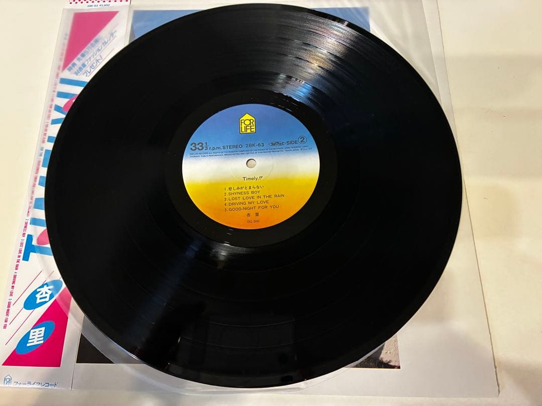 ANRI TIMELY!! レコード【カレンダー】