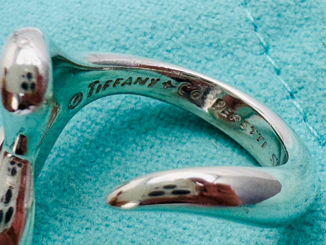 Tiffany&Co. ティファニー オープンハート リング シルバー