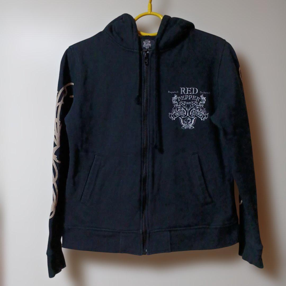 (2096) Red Pepper×Ed Hardy コラボ パーカー 中古