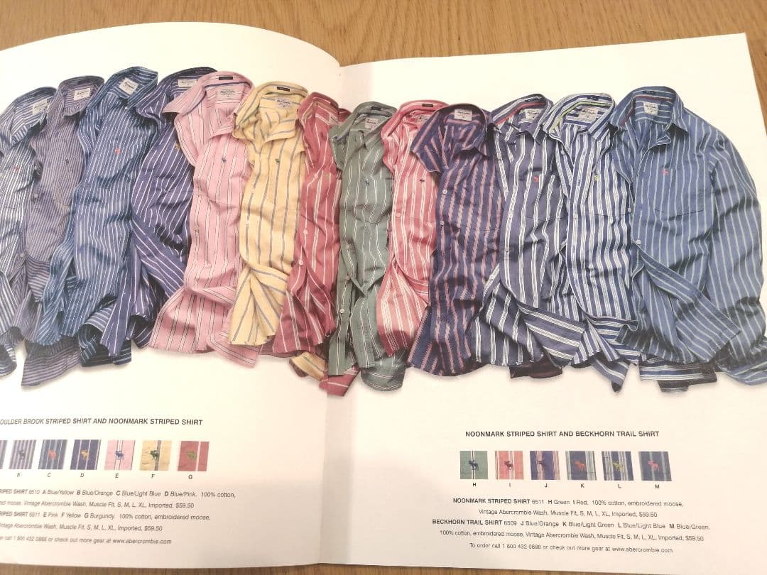 レア】ブルースウェーバーアバクロ AbercrombieandFitchカタログ