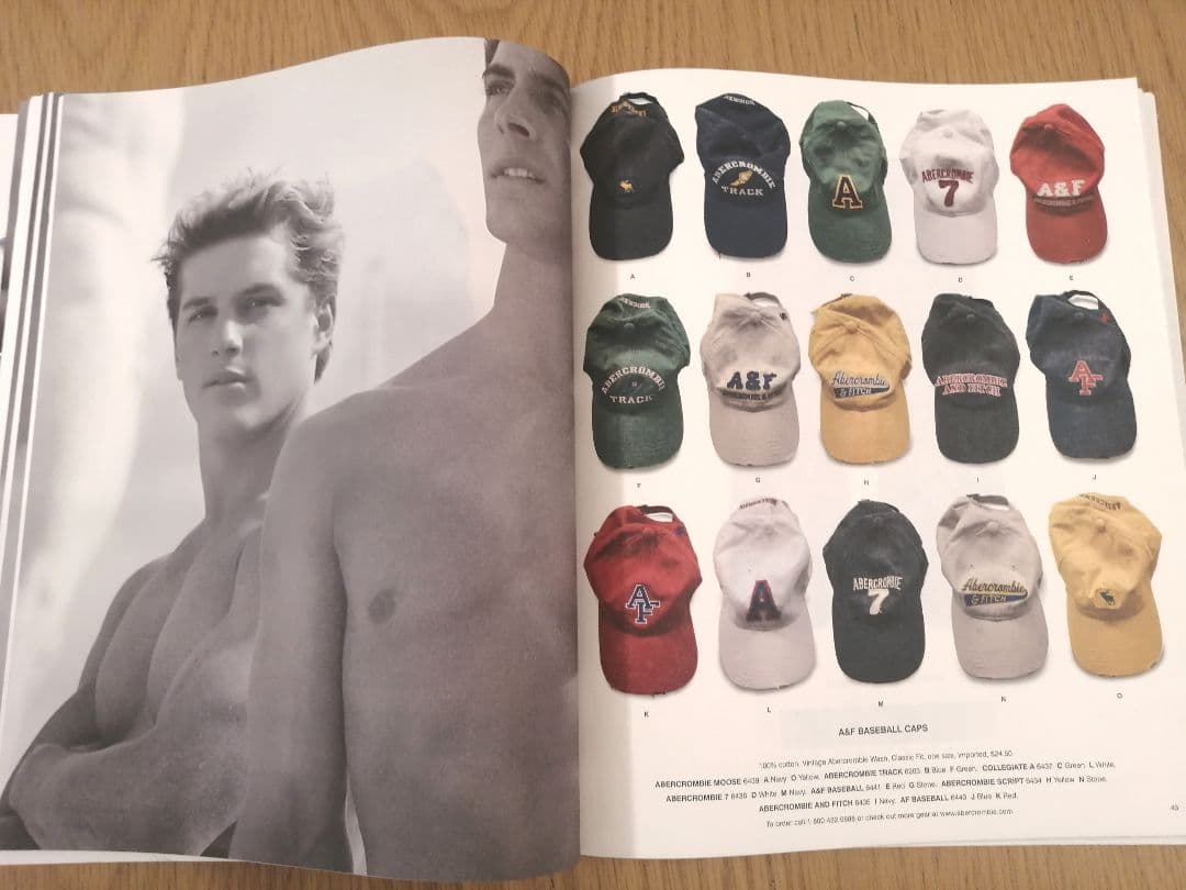 レア】ブルースウェーバーアバクロ AbercrombieandFitchカタログ
