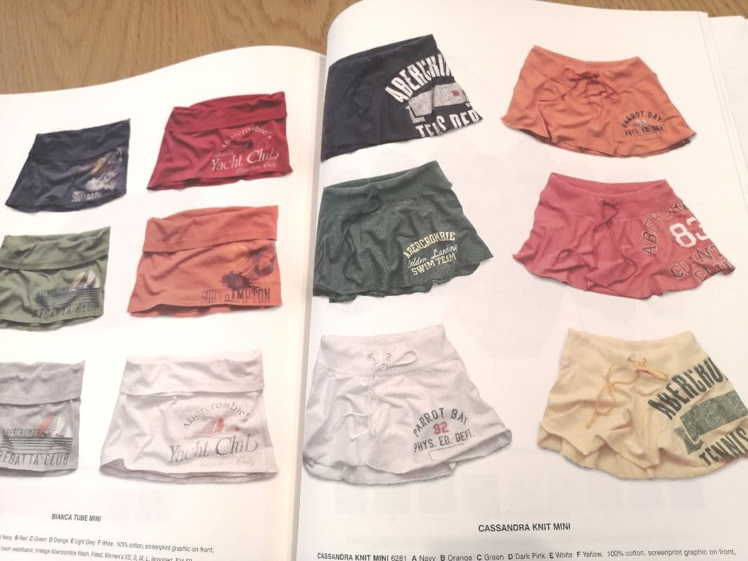 レア】ブルースウェーバーアバクロ AbercrombieandFitchカタログ