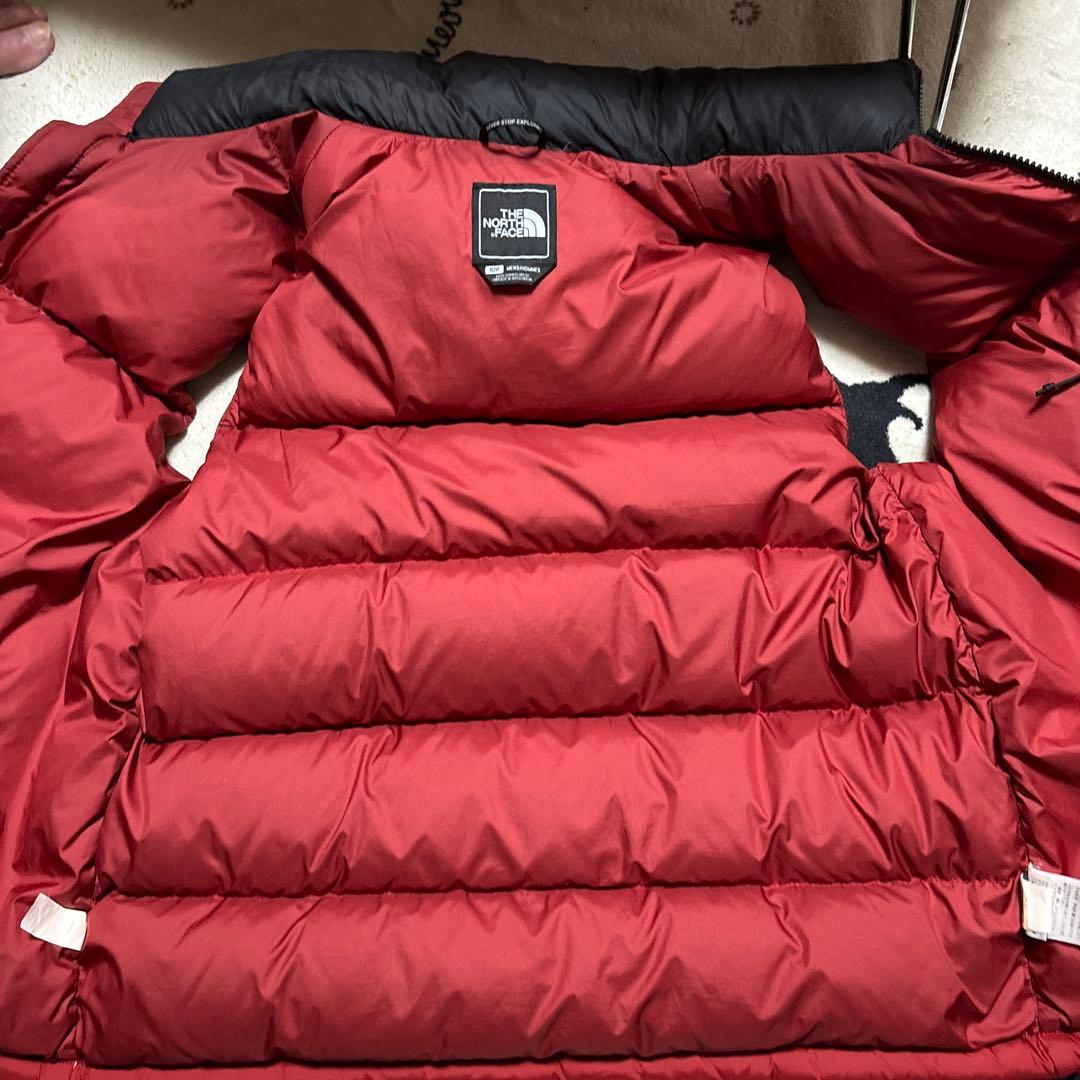 THE NORTH FACE ダウンベスト 赤・黒