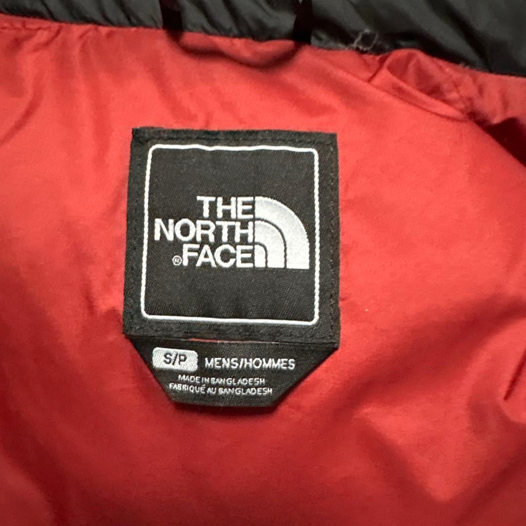 THE NORTH FACE ダウンベスト 赤・黒