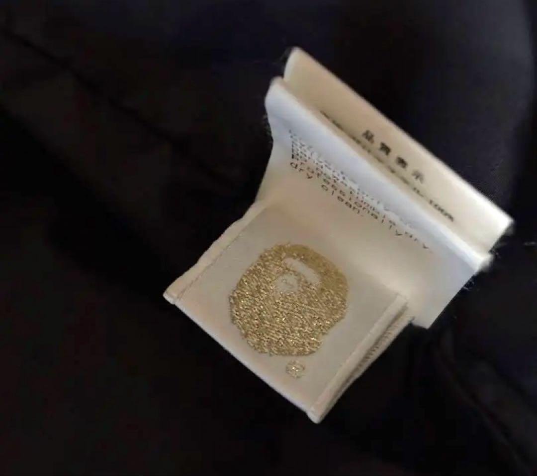 A BATHING APE BAPE チェック ダウンベスト XS 美品 エイプ