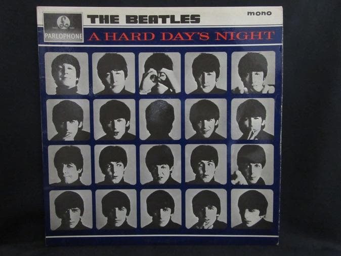BEATLES★A Hard Day's Night UK Y/B Parlop