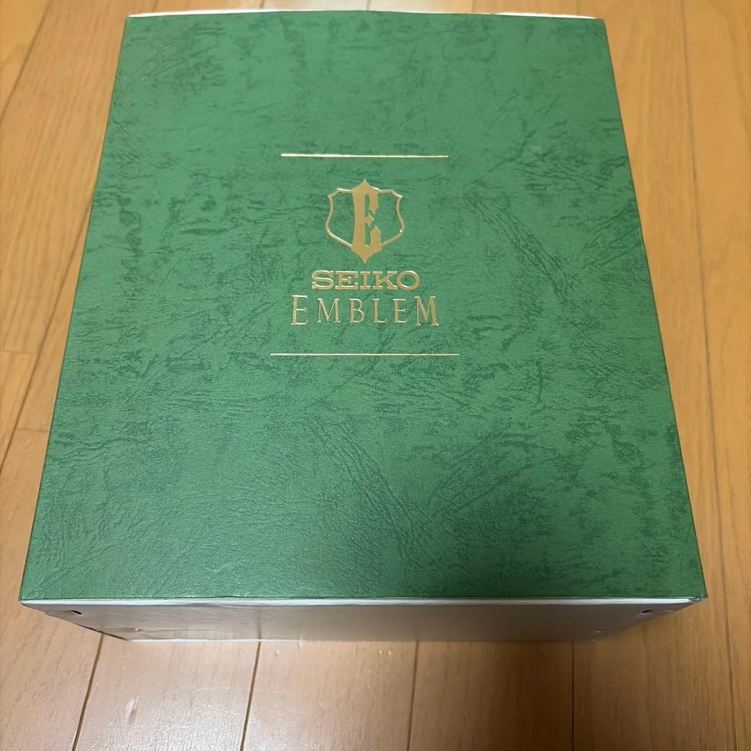 SEIKO EMBLEM 置時計 グリーン大理石新品未使用