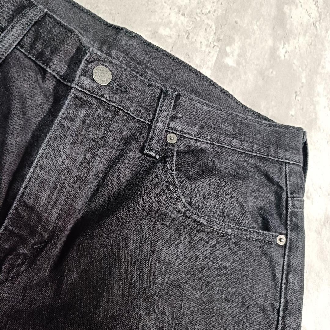 Levi's 569 ワイドストレート ブラックデニム 黒 W33 L30