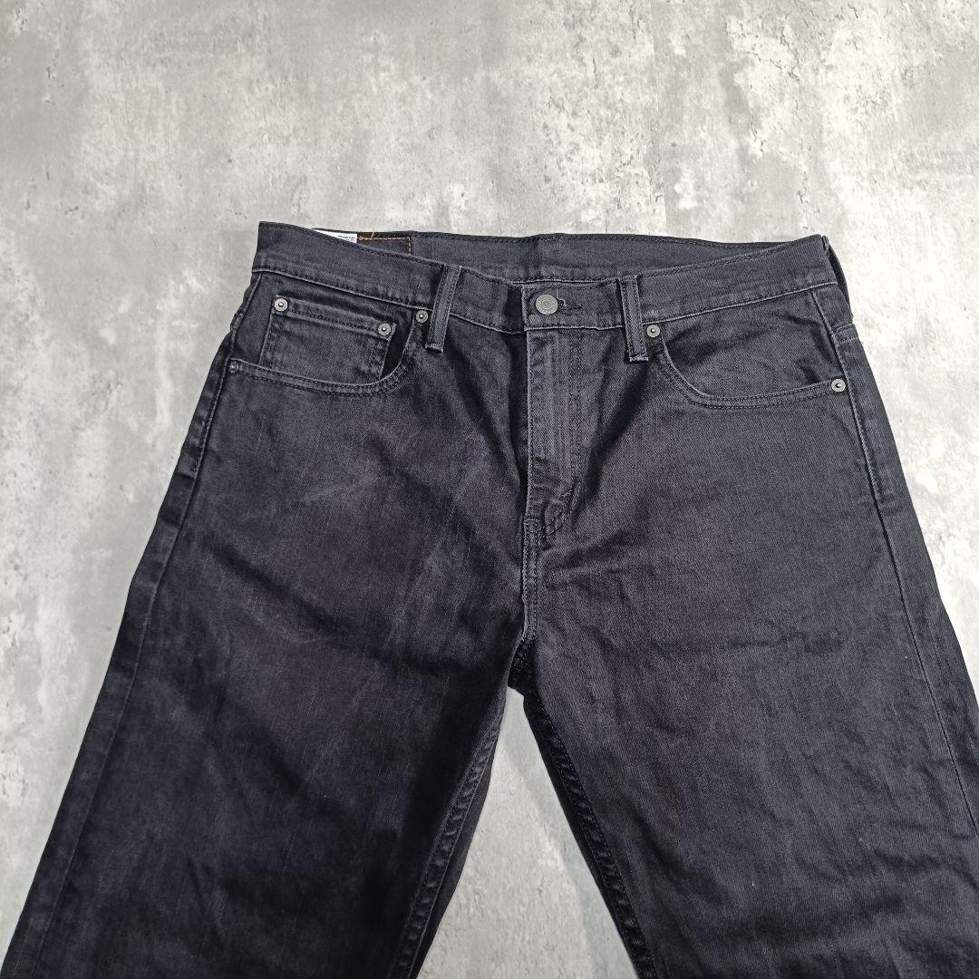 Levi's 569 ワイドストレート ブラックデニム 黒 W33 L30