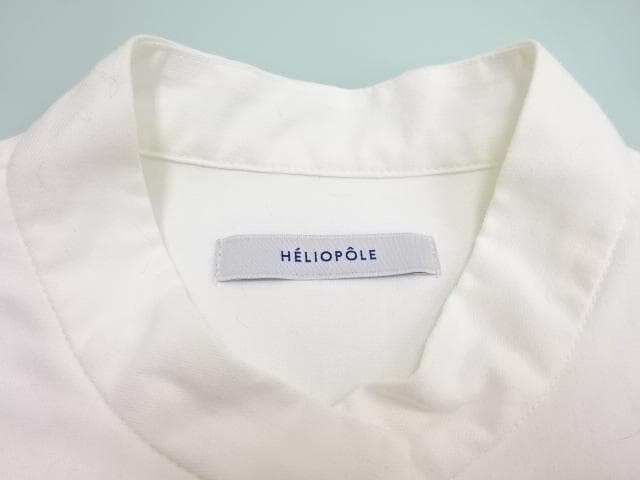 エリオポール　LACE SHIRT w/starched bosom　38　白