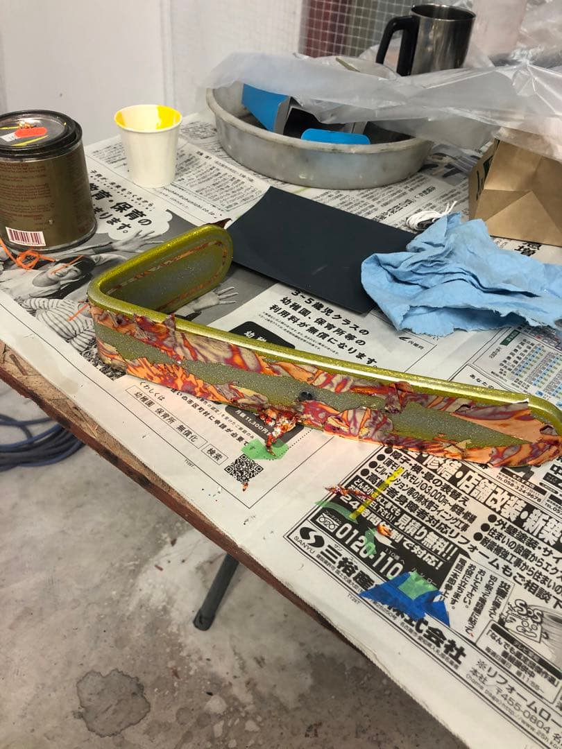 ムーンアイズ HOTRODCustomShow 2022 ピンストライプ 置時計