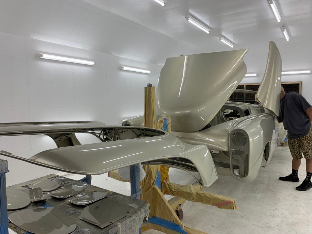 ムーンアイズ HOTRODCustomShow 2022 ピンストライプ 置時計