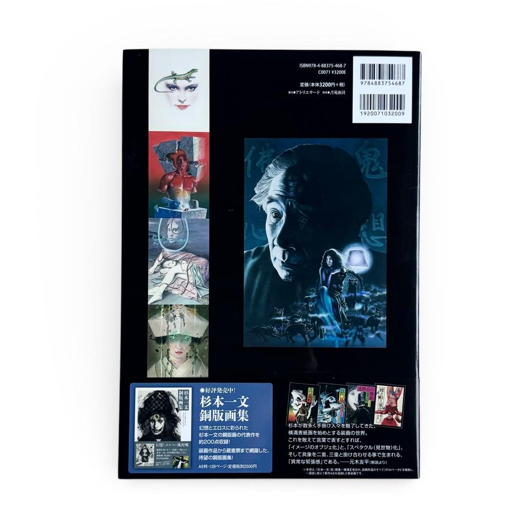 絶版 杉本一文 『装』画集 新装版 横溝正史 ダークアート イラスト集 サブカル