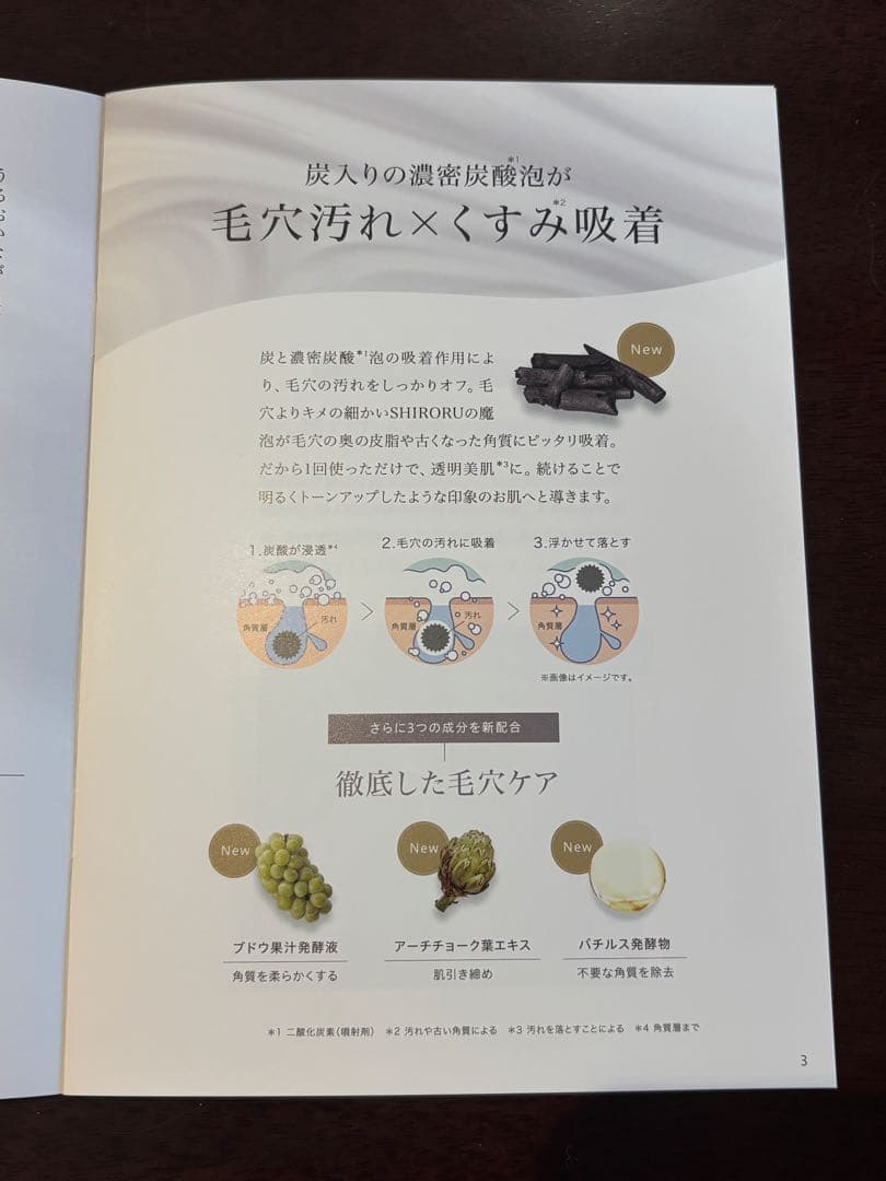 スケキヨサマSHIRORU クリスタルホイップブラック120g 3本セット