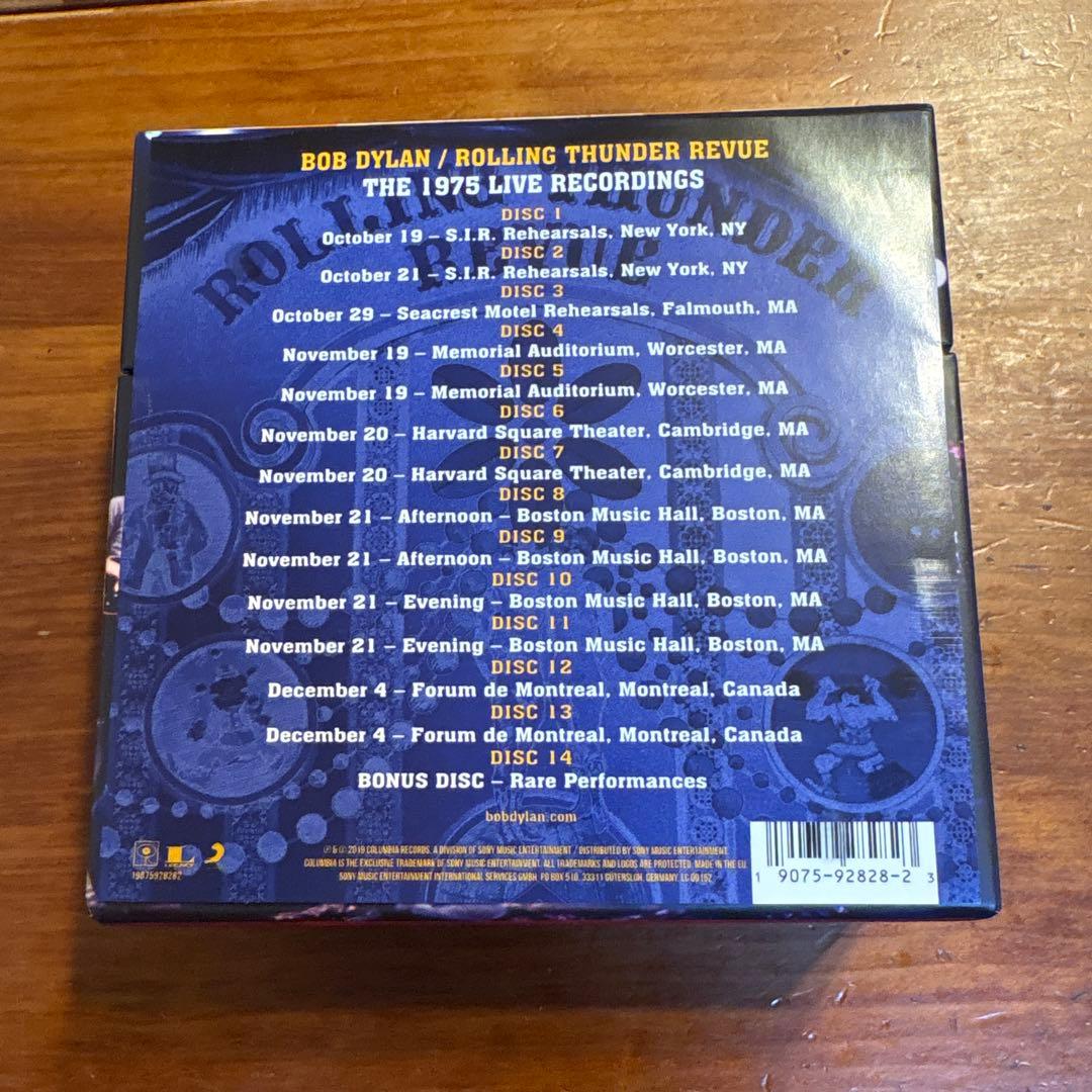 洋楽 Bob Dylan The Rolling Thunder Revue 1975