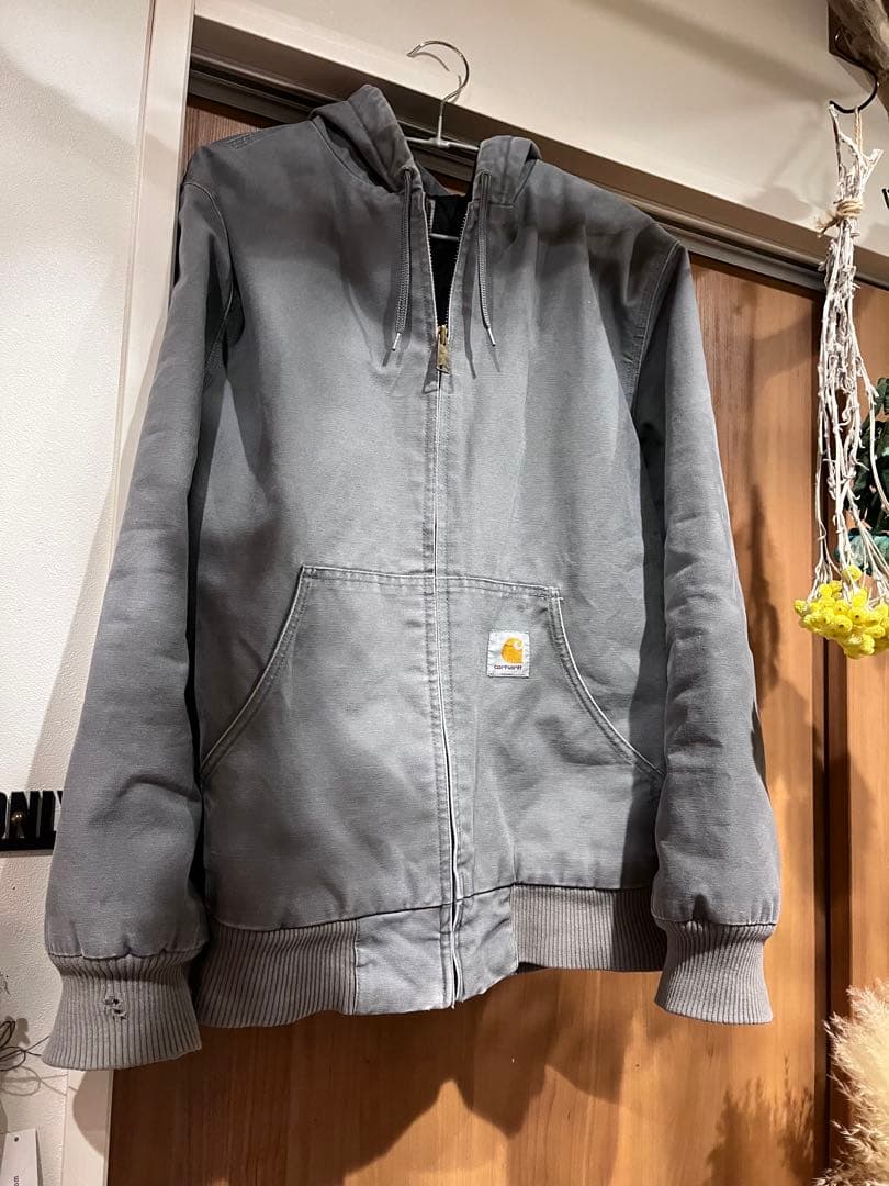 Carhartt アクティブジャケット グレー　00s CMT GVL