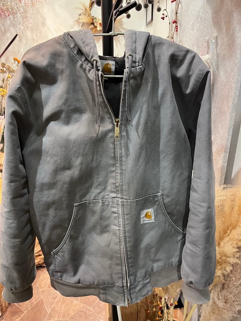 Carhartt アクティブジャケット グレー　00s CMT GVL