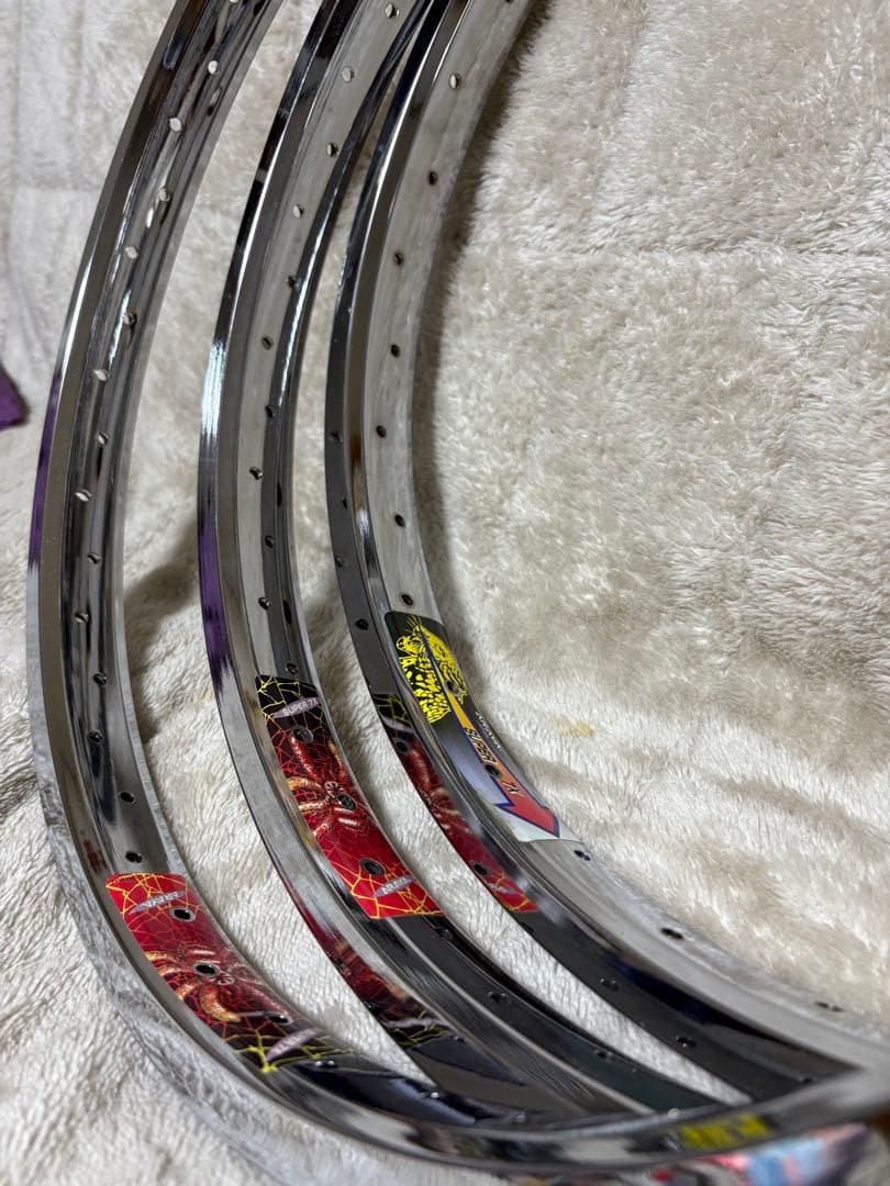 アラヤ　スーパー7X BMXメッキリム