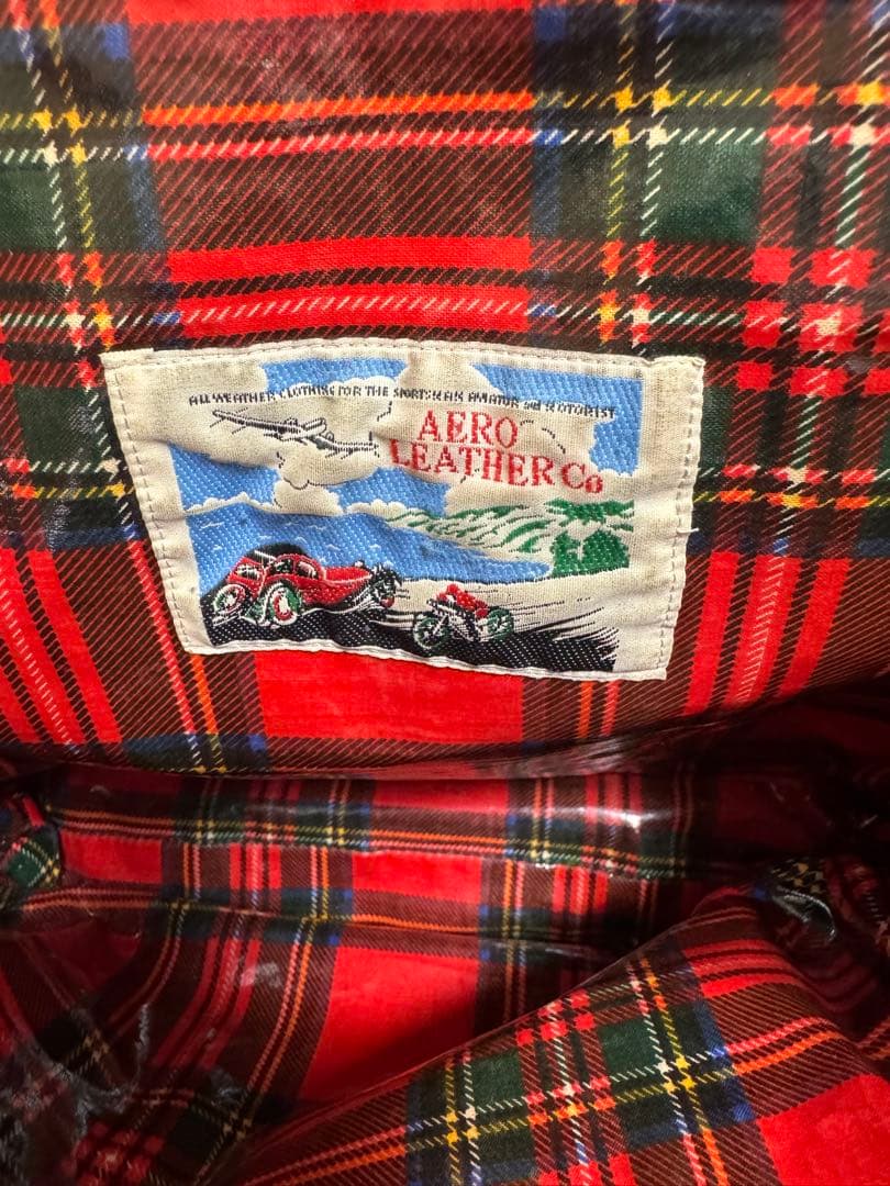 AERO LEATHER ブラウン トートバッグ　エアロレザー