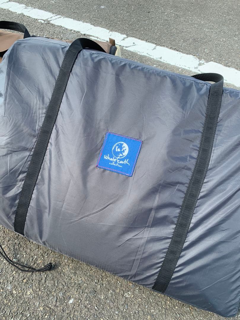 美中古！WHOLE EARTH DURA W ROOMテント　シート　セット