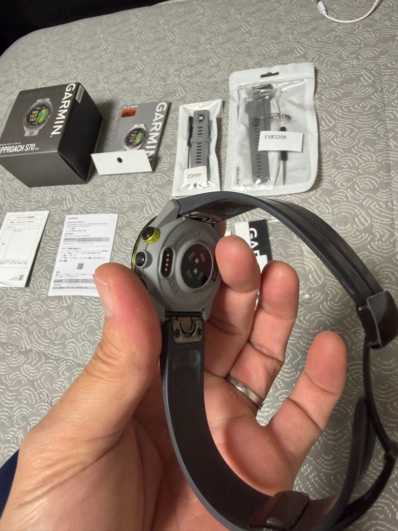 GARMIN APPROACH S70 2024年購入　使用10回未満