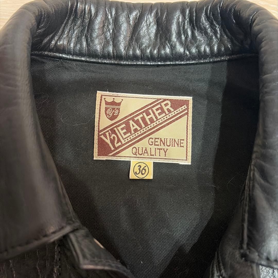 小*林様 バーンストーマー別注 ワイツーレザー Y2leather 大戦モデル