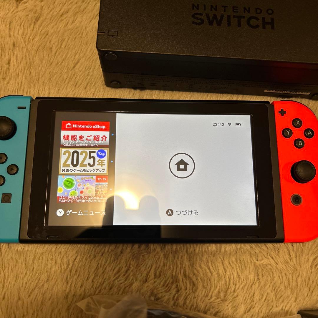 さ*く様 Nintendo Switch ネオンブルー/ネオンレッド 本体とソフ