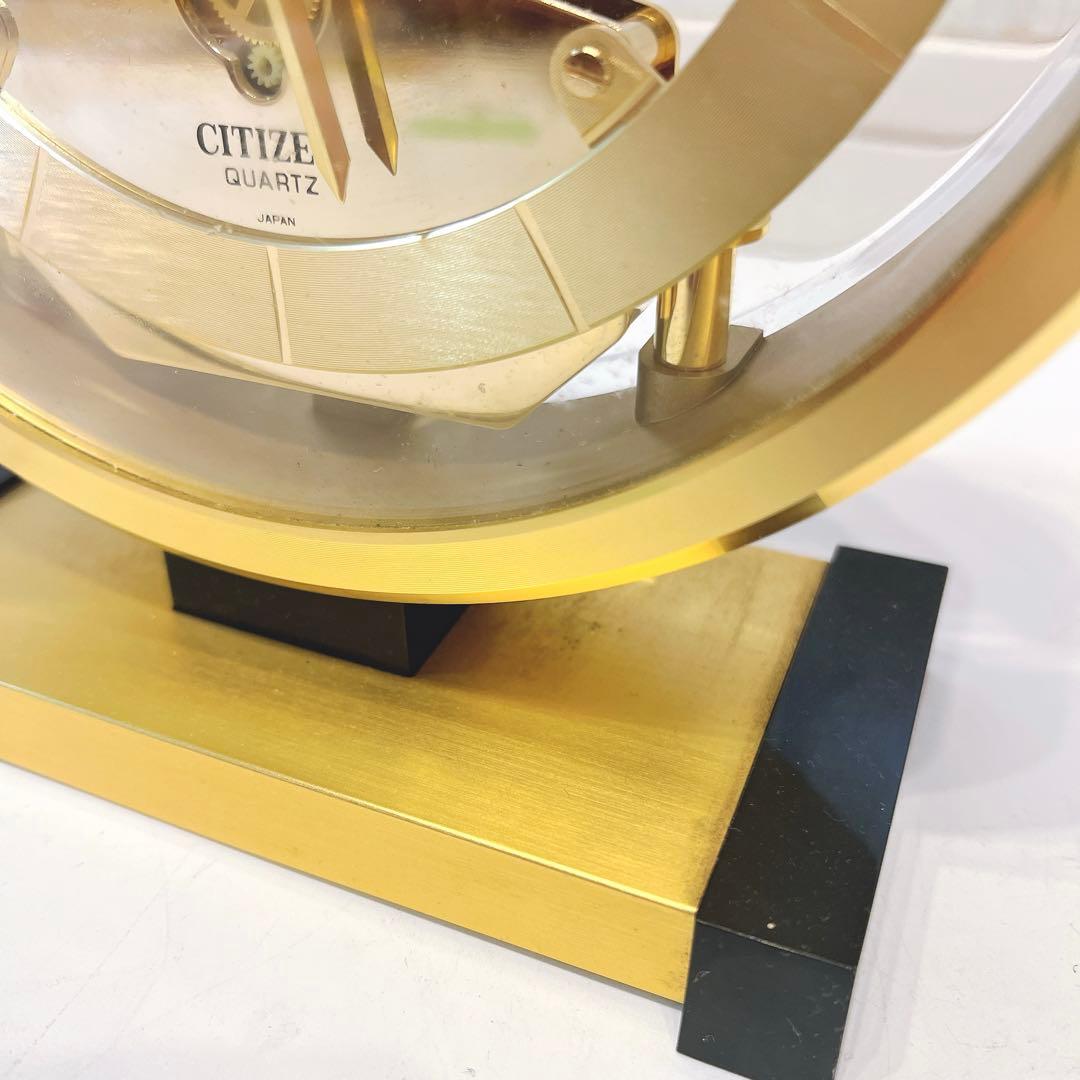 CITIZEN リズム時計 4RG722 ゴールド　シチズン　機械仕掛け
