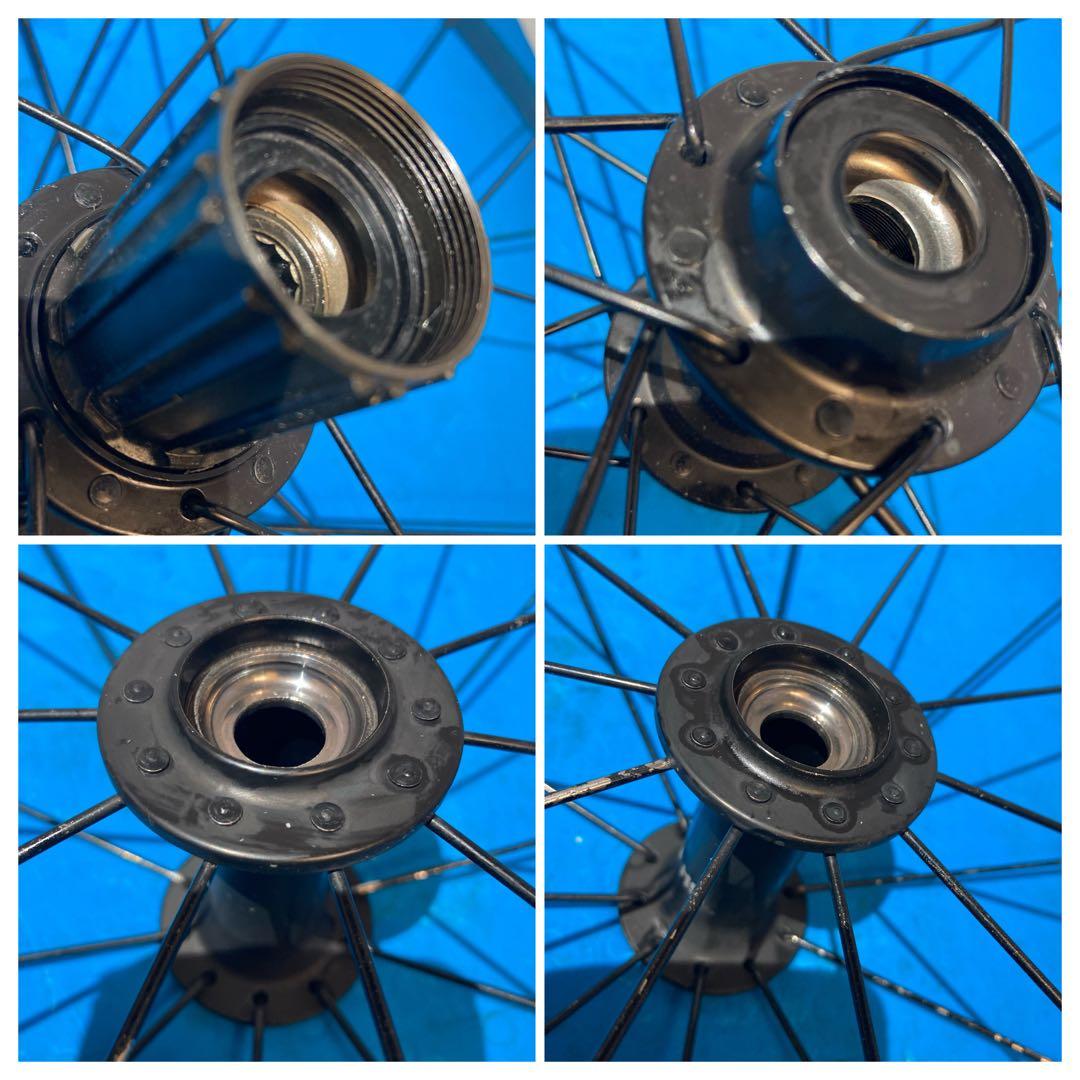 ★メンテ済WH-RS100 11sフリー 前後ホイール タイヤ クイック付