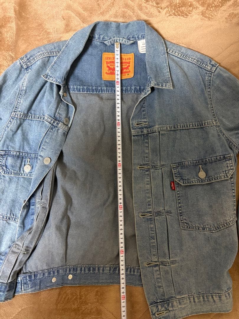しぎちゃん　 Levi's ライトブルー デニムジャケット Mサイズ