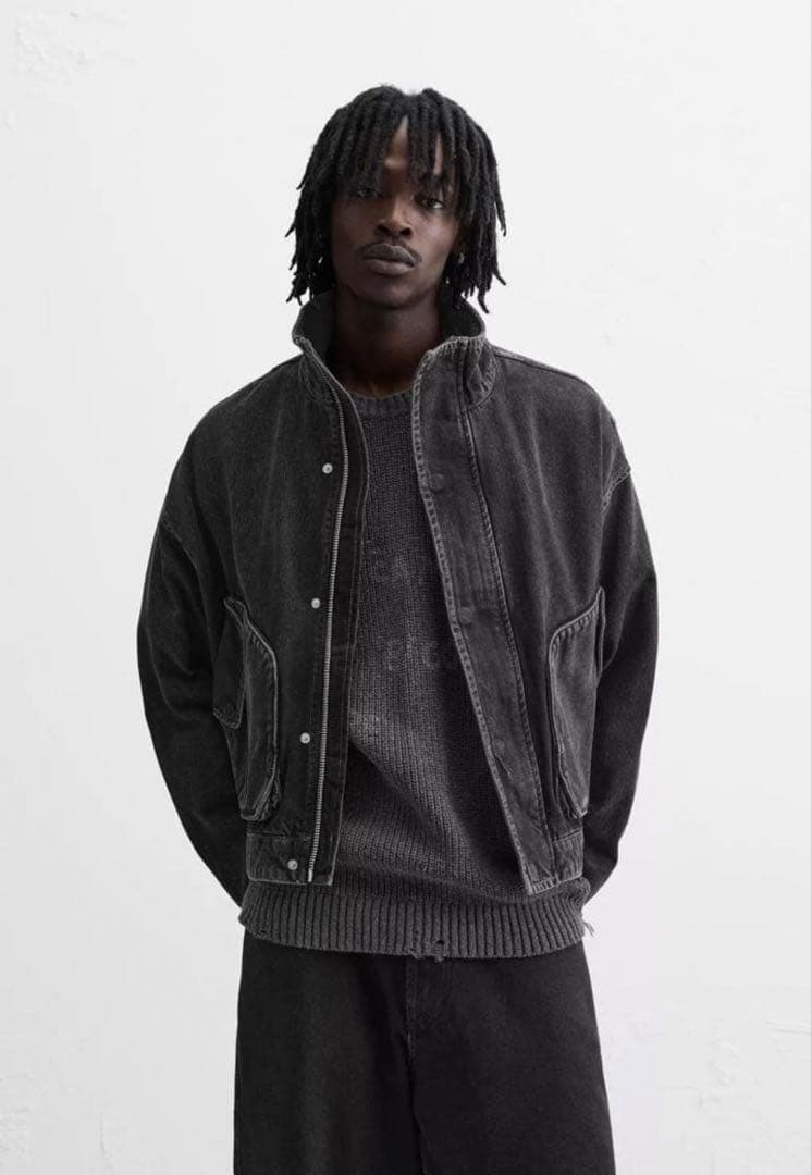 ZARA ザラ BOXY FIT デニムジャケット Mサイズ 即完品