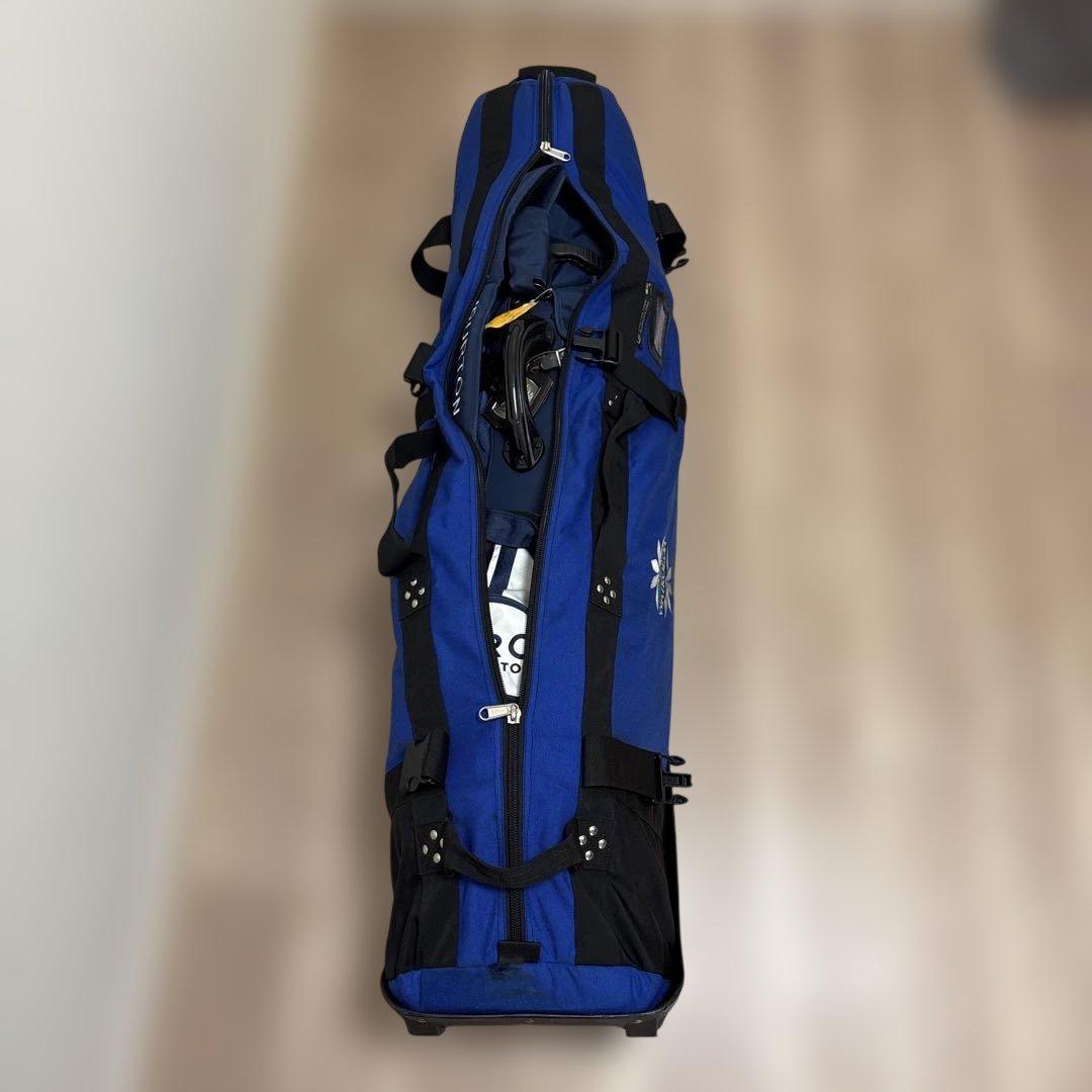 ハワイ　ワイコロアビーチゴルフ✖️clubgloveトラベルカバー　キャスター付き