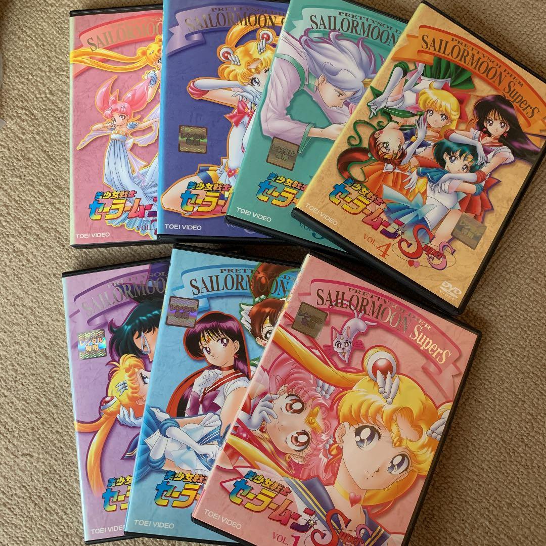 セーラームーンシリーズ DVD 43枚セット
