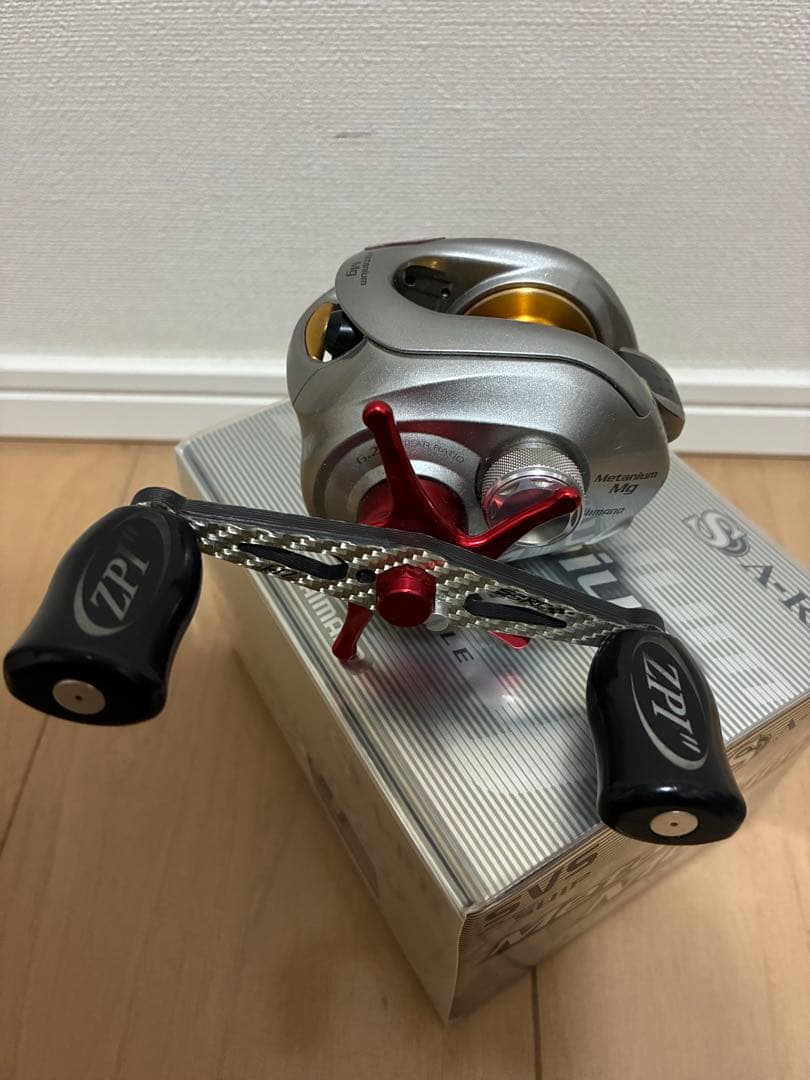 SHIMANO 07メタニウムmg LEFT ZPI カスタム シマノ ダイワ