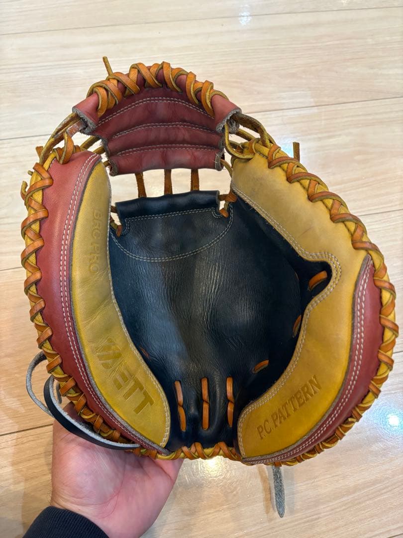 コックゼット　プロステイタス　オーダー　軟式　キャッチャーミット　小林